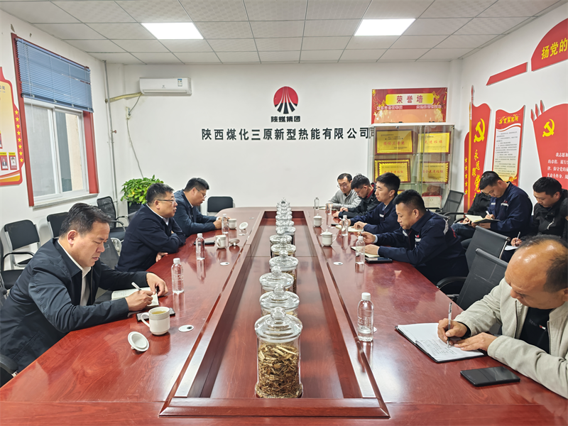 公司黨委副書記、總經(jīng)理徐國(guó)強(qiáng)一行到三原公司檢查指導(dǎo)工作1.png
