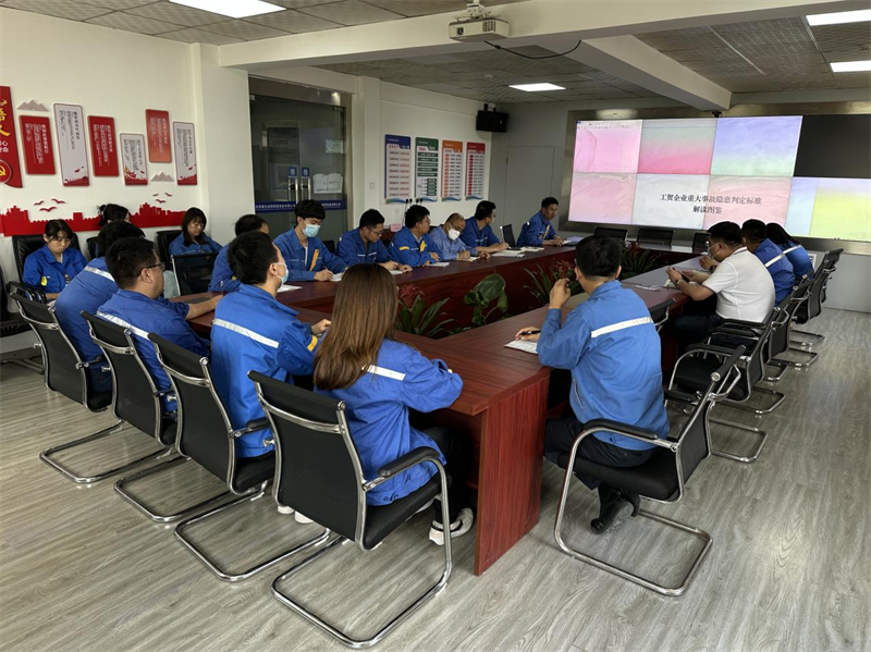 咸陽公司組織開展《工貿(mào)企業(yè)重大安全事故判定標準》專題培訓(xùn)1.png