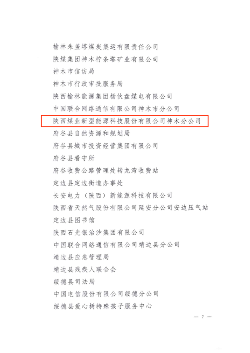 喜訊！新型能源神木分公司榮獲“榆林市文明單位”稱號(hào)2.png