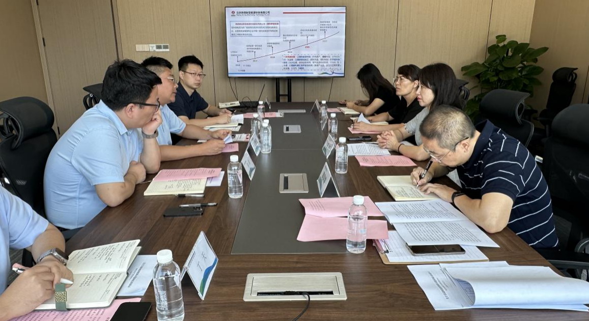 西咸新區(qū)灃西新城黨委委員、管委會副主任萬寧一行到公司交流座談